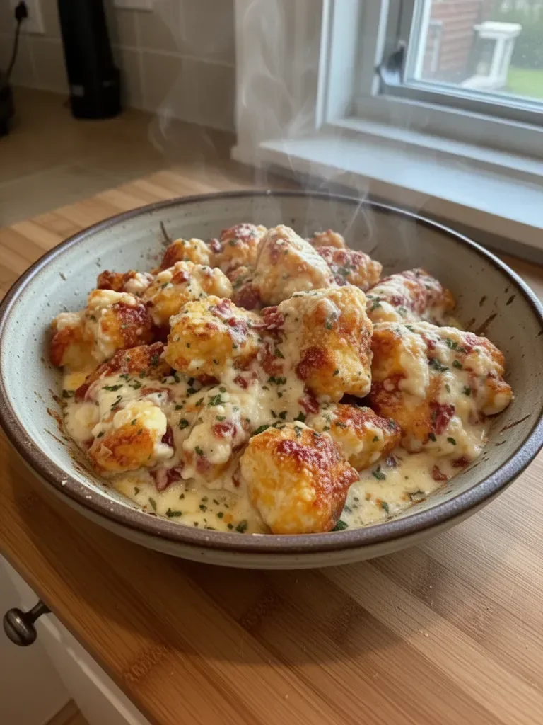 Cottage Cheese Parmesan Firecracker Chicken