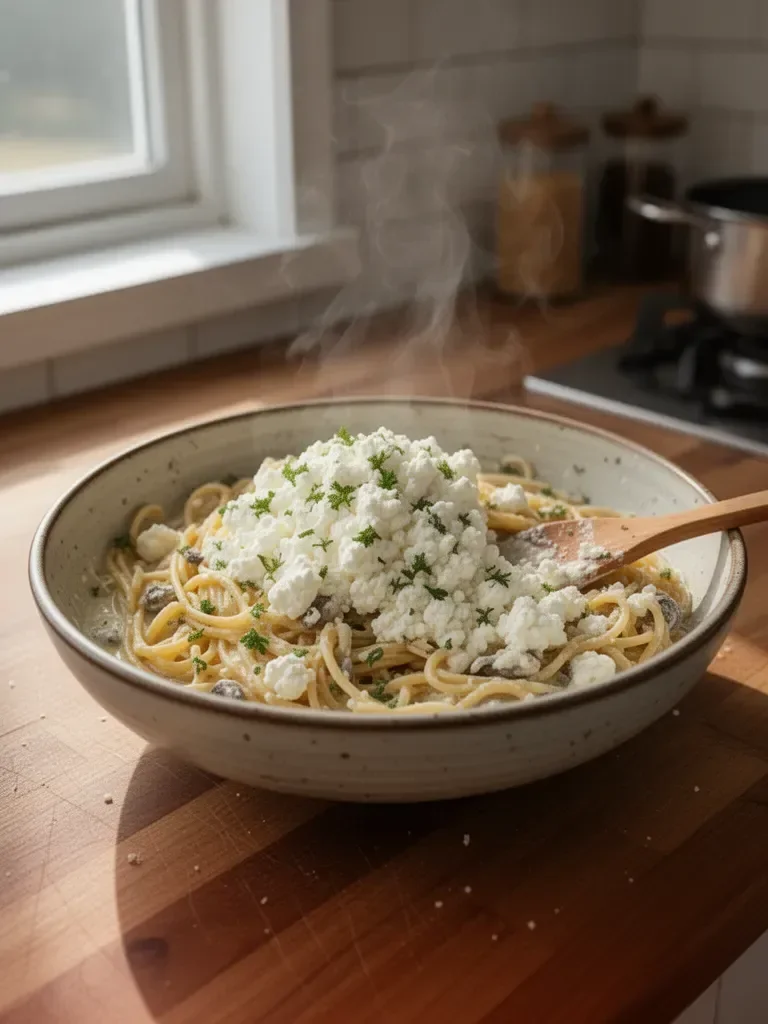 Cottage Cheese Pasta Sauce