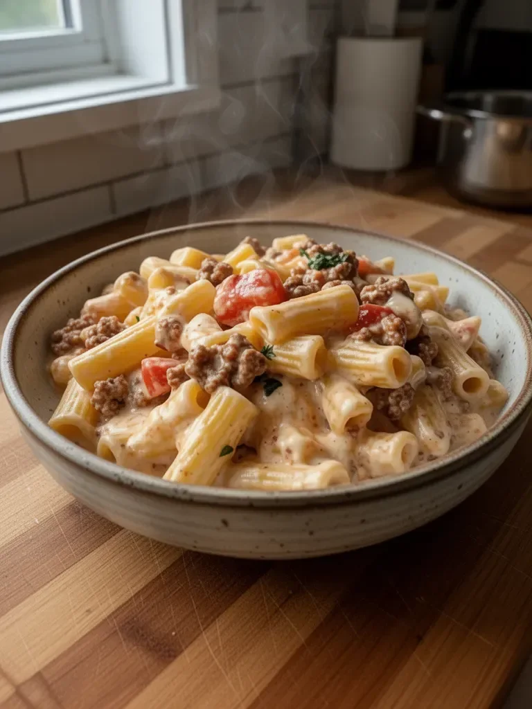 Creamy Rotel Pasta