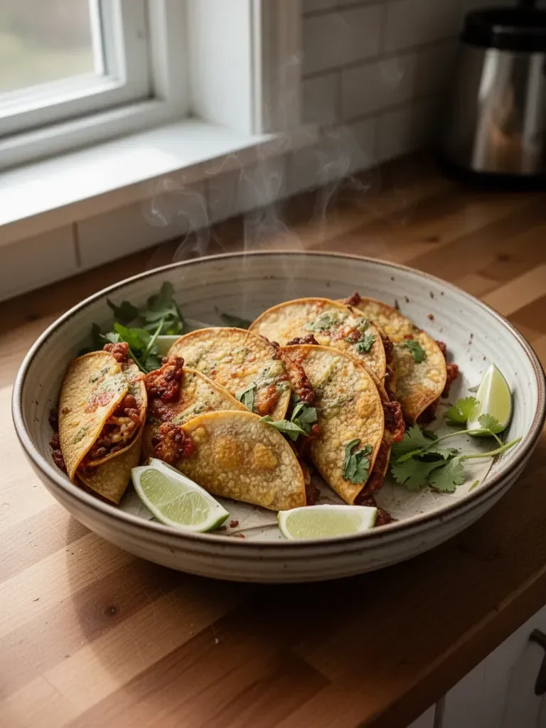 Crispy Oven Baked Tacos