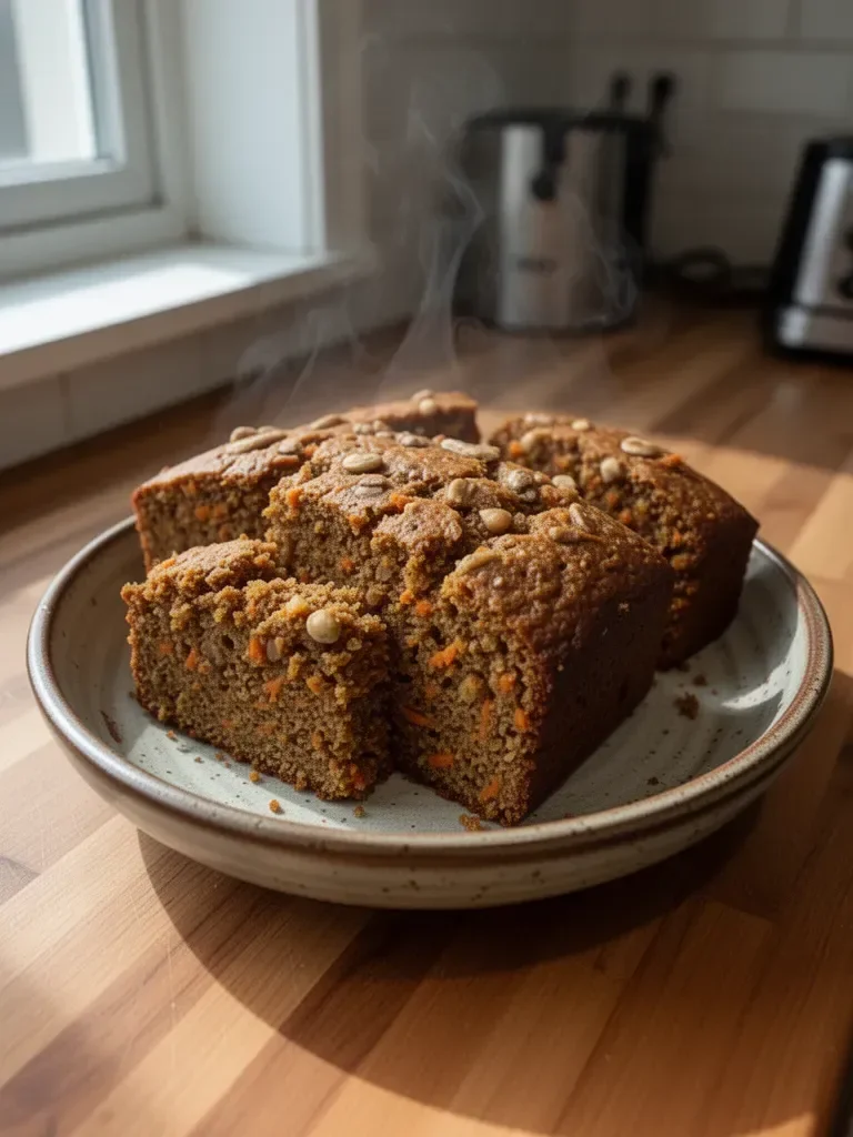 Dairy Free Carrot Cake Banana Bread