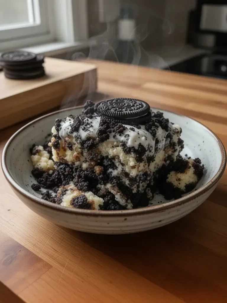 Easy Oreo Dump Cake