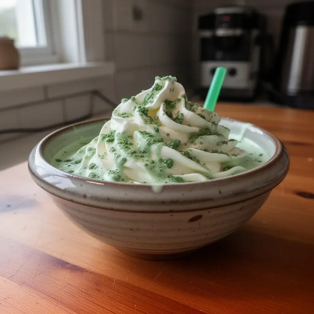 Easy homemade Shamrock Shake recipe for St. Patrick’s Day