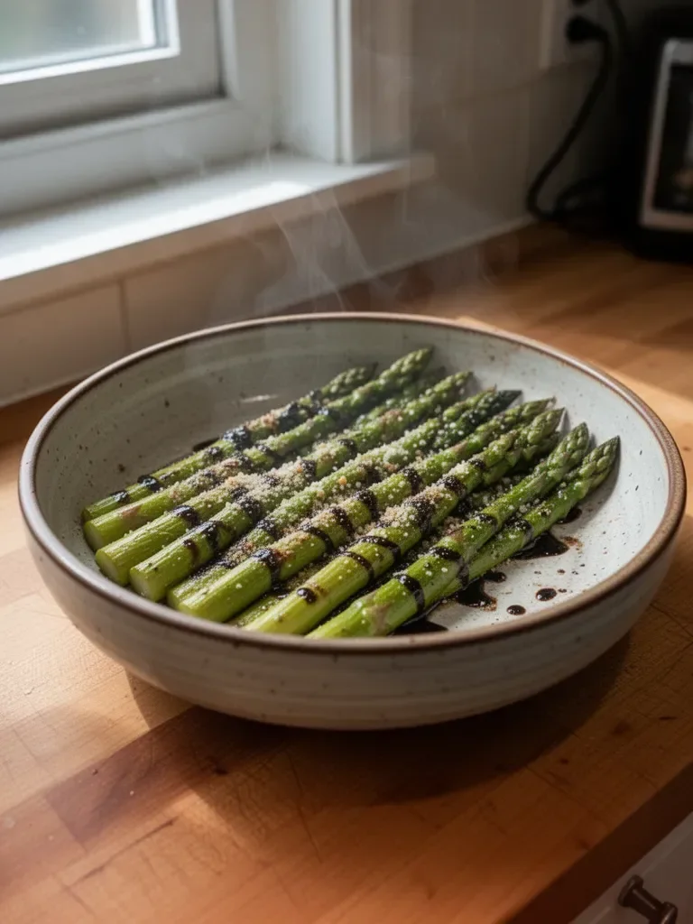 Flavorful Asparagus with Balsamic Glaze