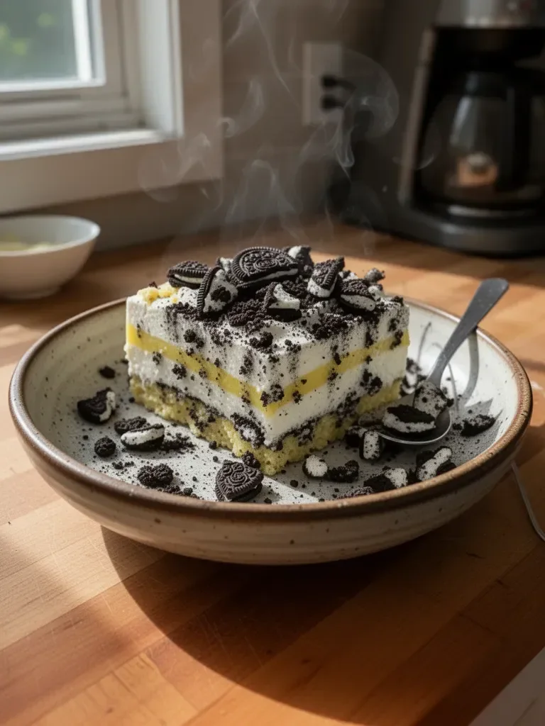 Heavenly Oreo Lemon Dessert