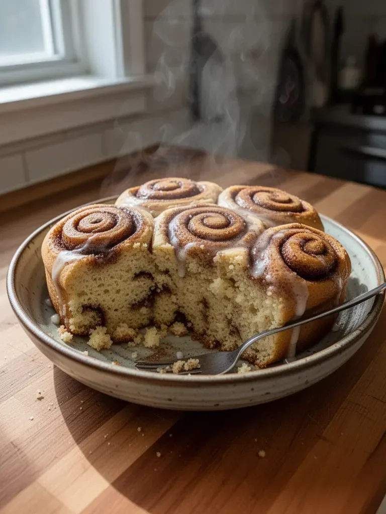 Homemade Cinnamon Roll Cake