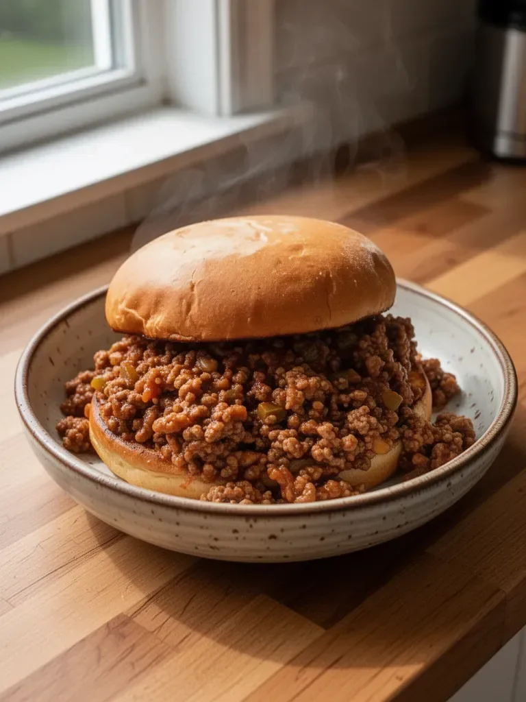 Homemade Sloppy Joes