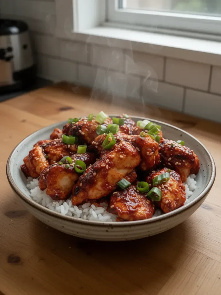 Korean Spicy Pepper Paste Chicken