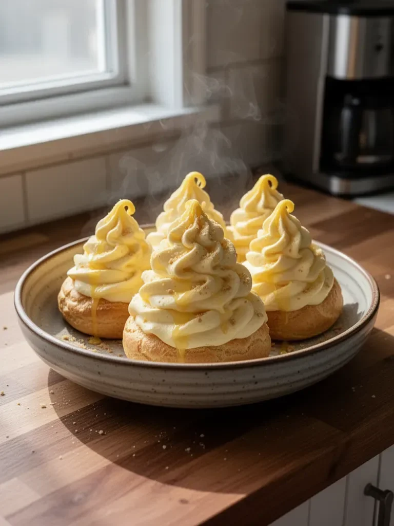Lemon Cream Puffs