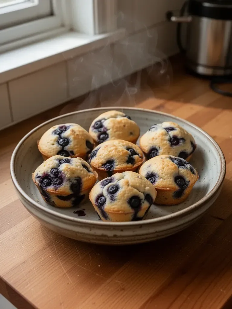 Mini Blueberry Muffins