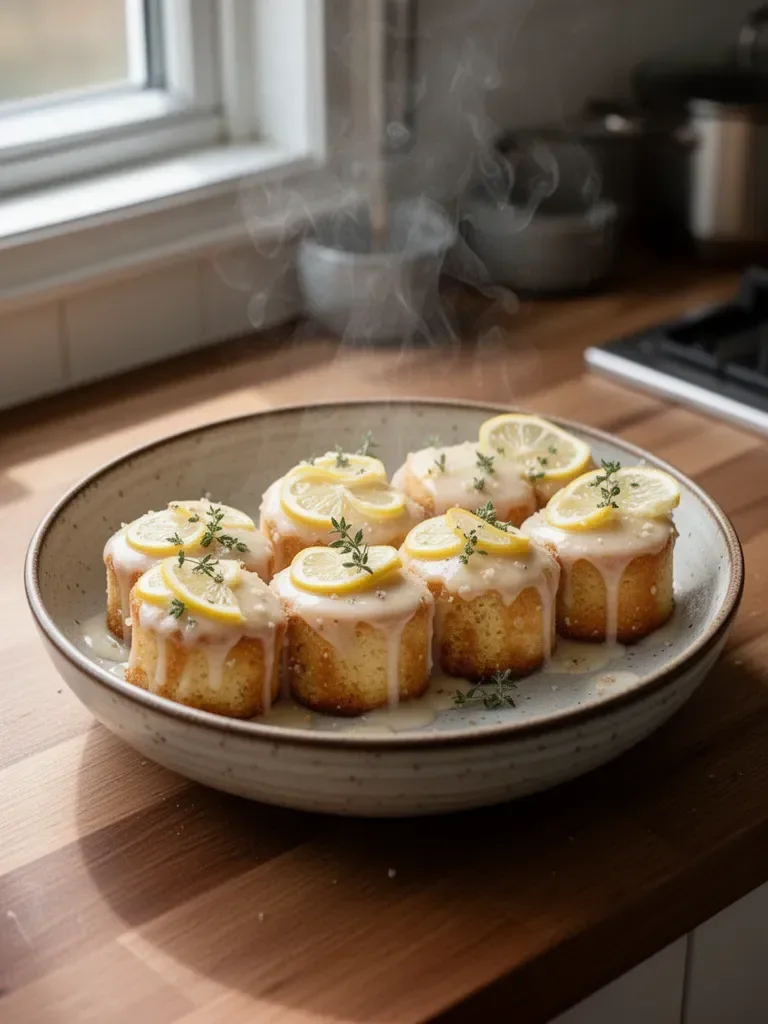 Mini Lemon Drizzle Cakes