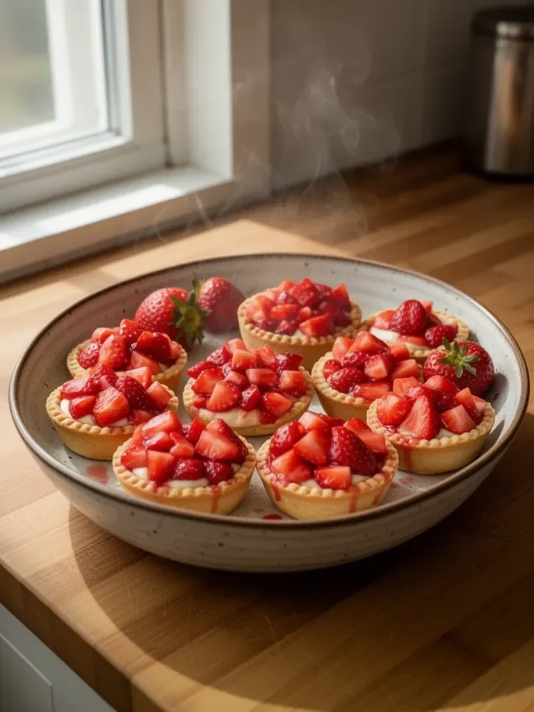 Mini Strawberry Tartlets