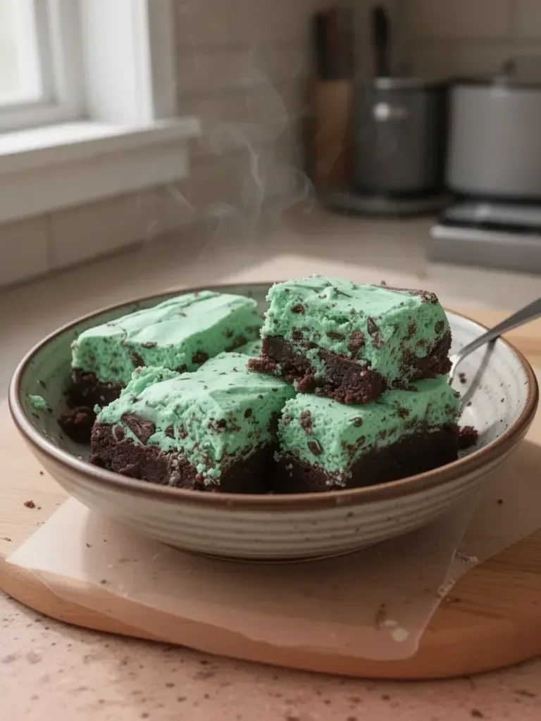 Mint Brownies