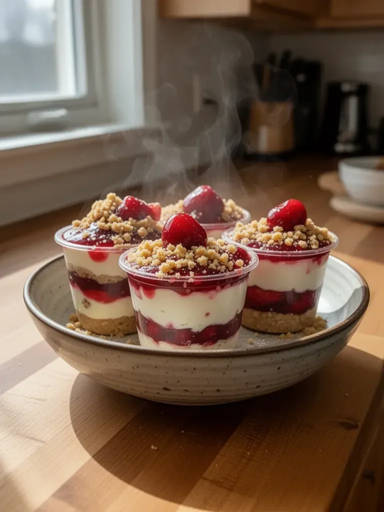 No-Bake Cheesecake Parfaits