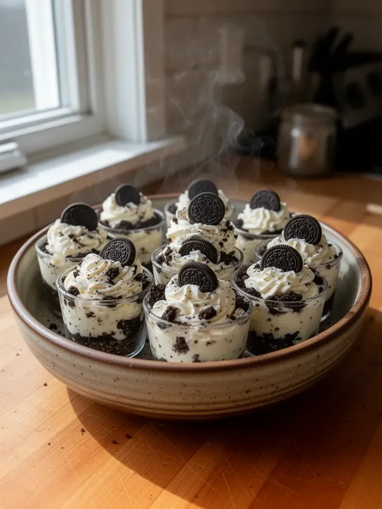 No-Bake Oreo Cheesecake Cups