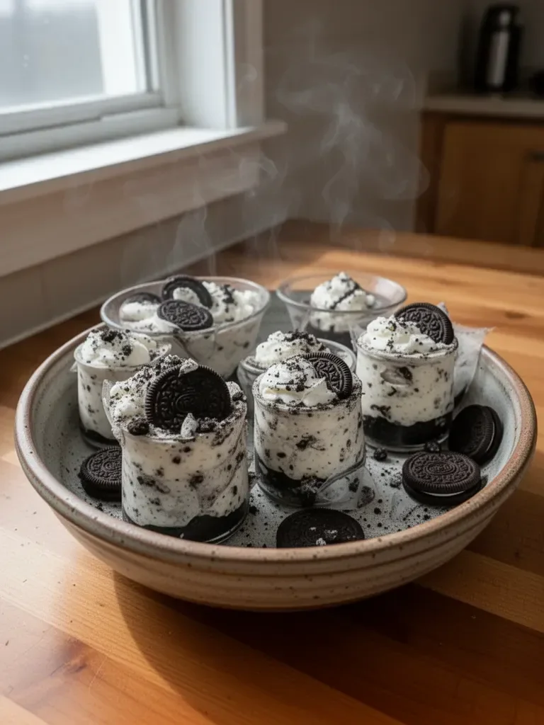 Oreo No-Bake Cheesecake Cups