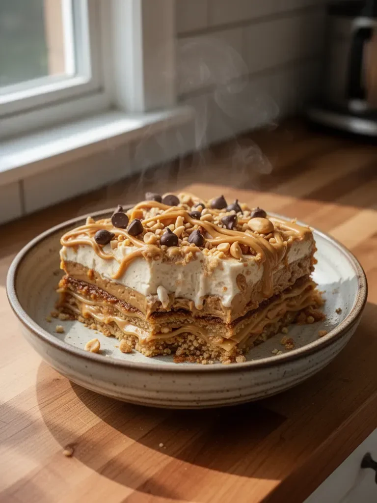 Peanut Butter Lasagna