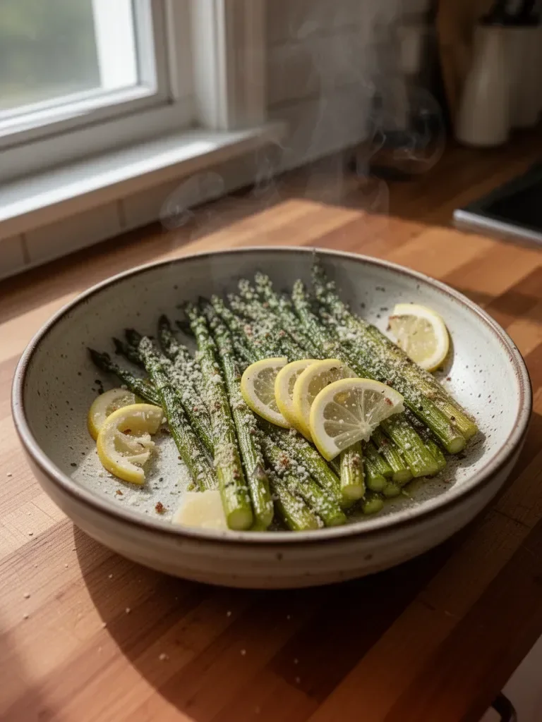 Roasted Parmesan Asparagus