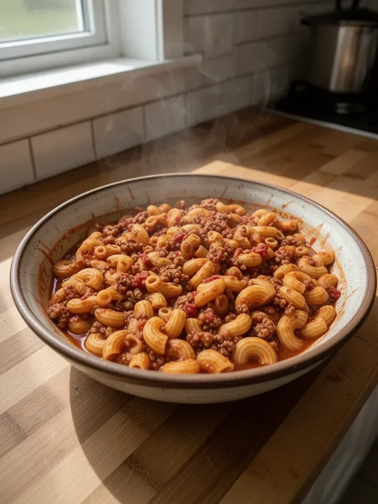 Simple Old Fashioned Goulash