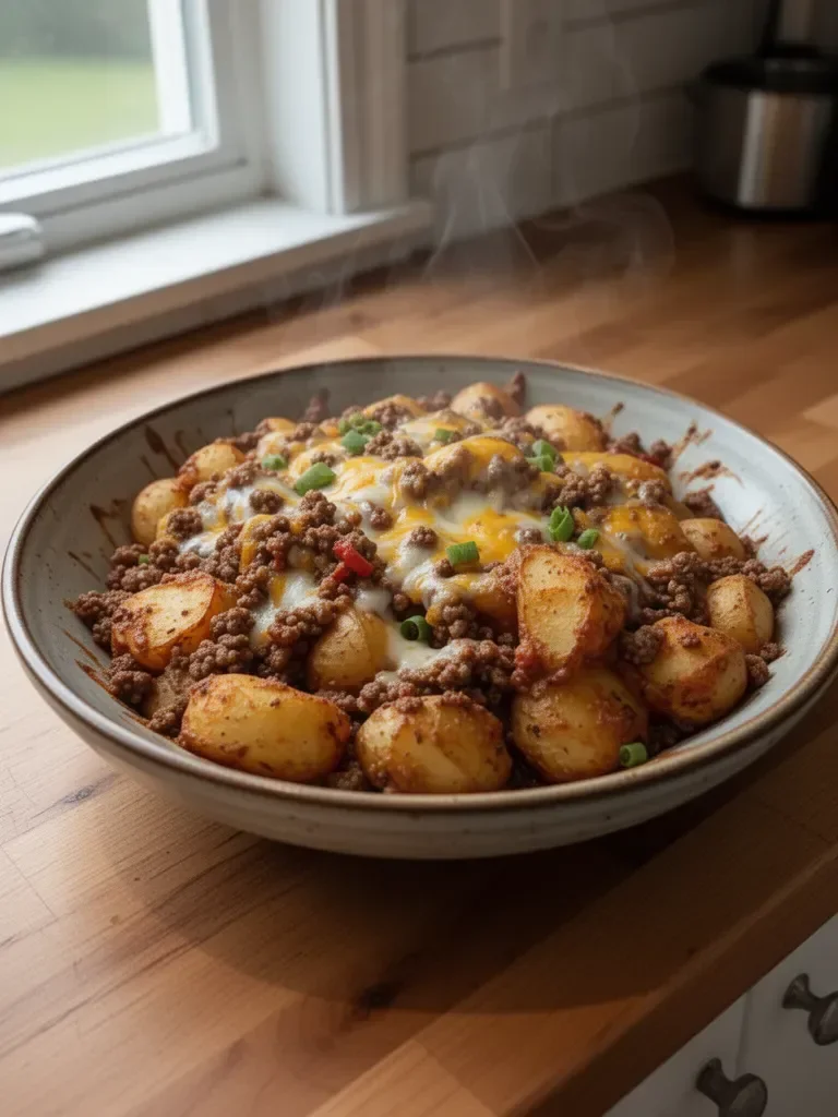 Sloppy Joe Potato Skillet