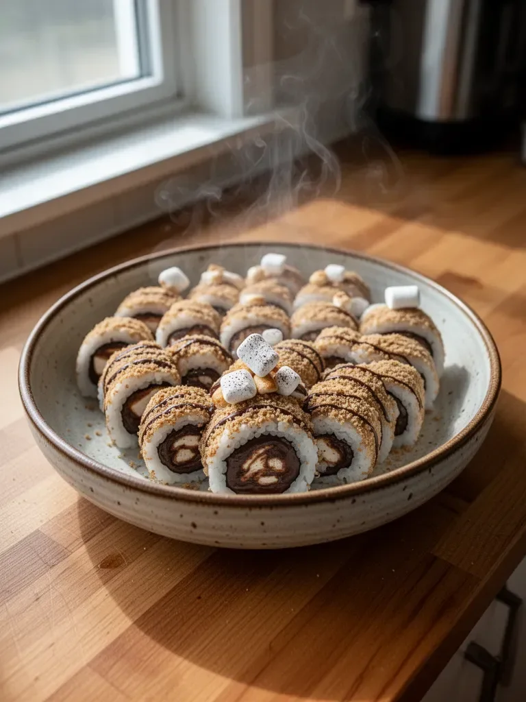 S'mores Sushi Rolls
