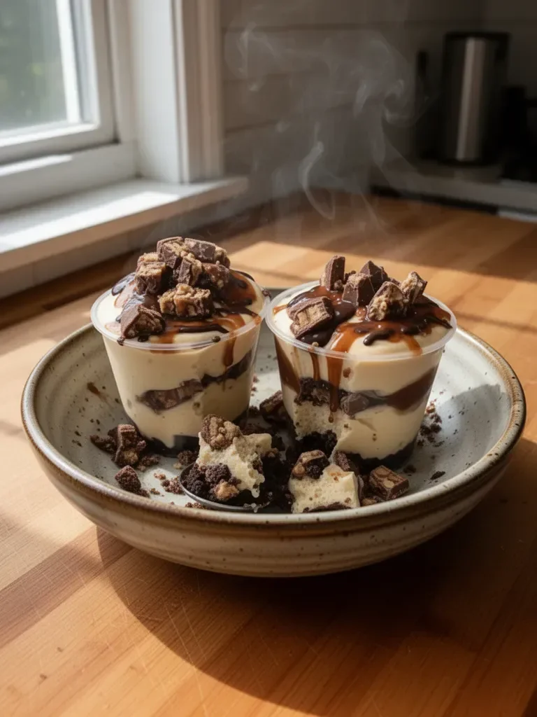 Snickers Dessert Cups