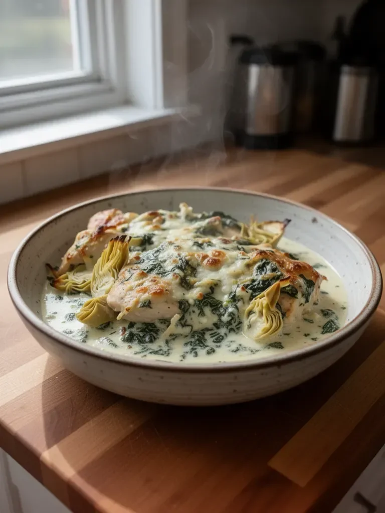 Spinach Artichoke Chicken