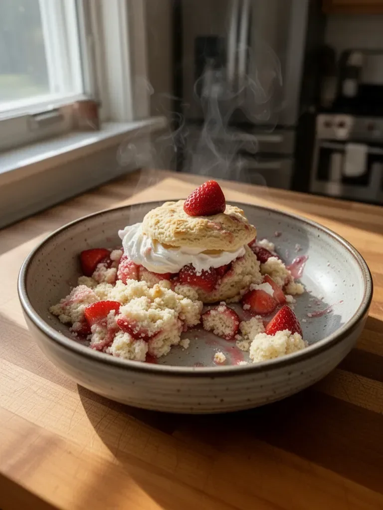 Strawberry Shortcake Dessert Cups