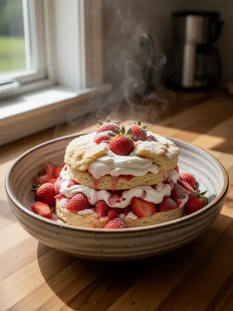 Strawberry Shortcake Trifles