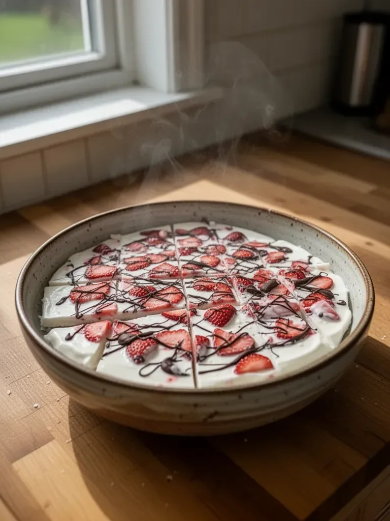 Strawberry Yogurt Bark