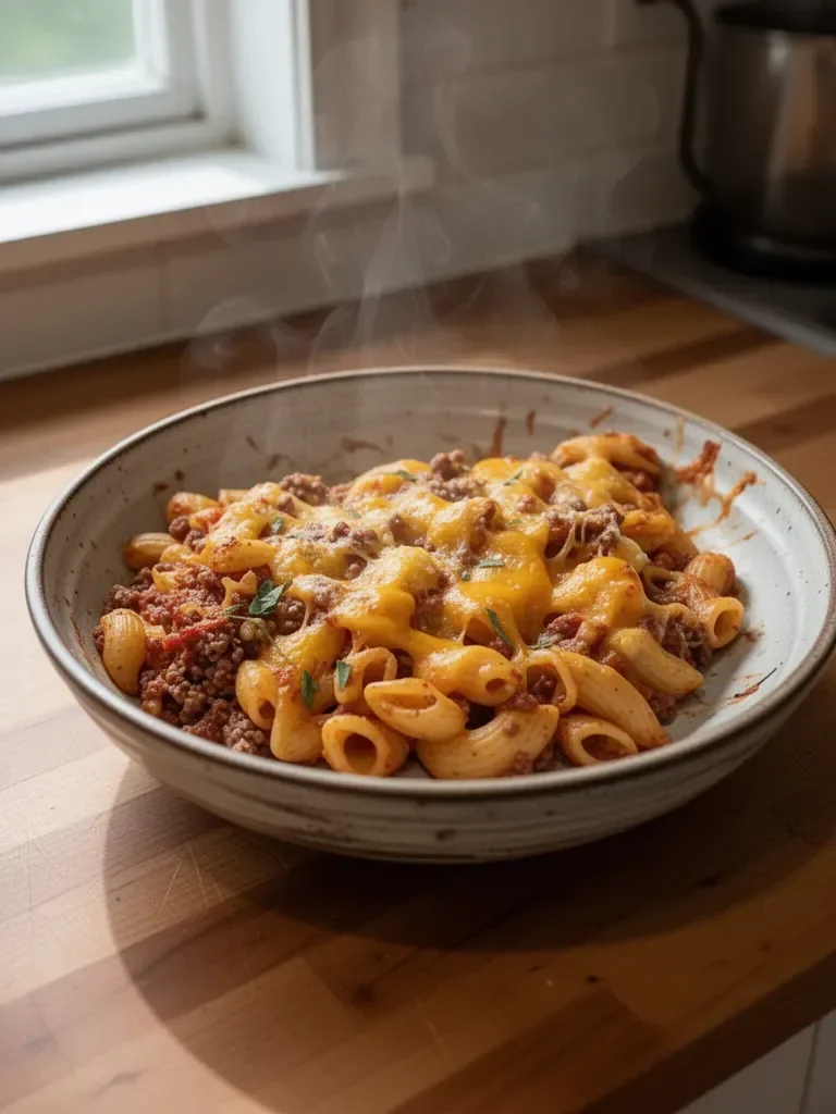 Taco Pasta Casserole