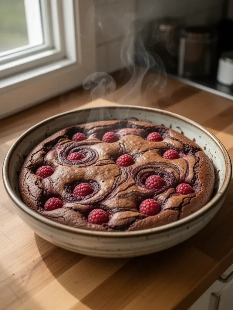 Best Raspberry Swirl Brownies