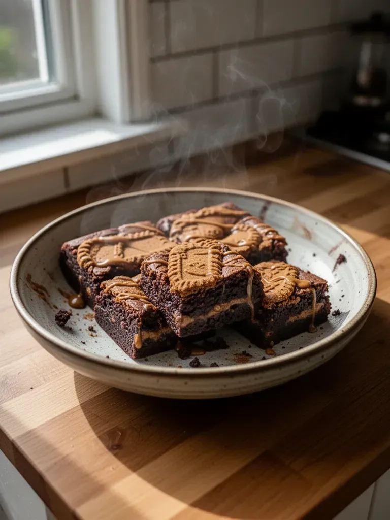 Biscoff Brownies
