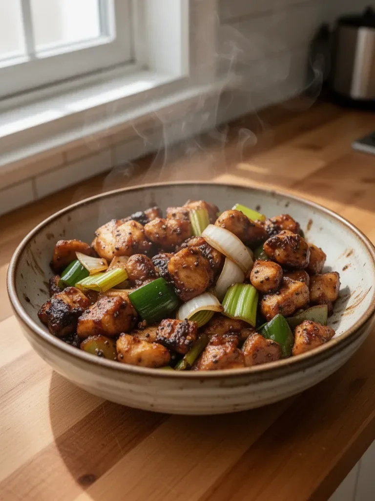 Black Pepper Chicken