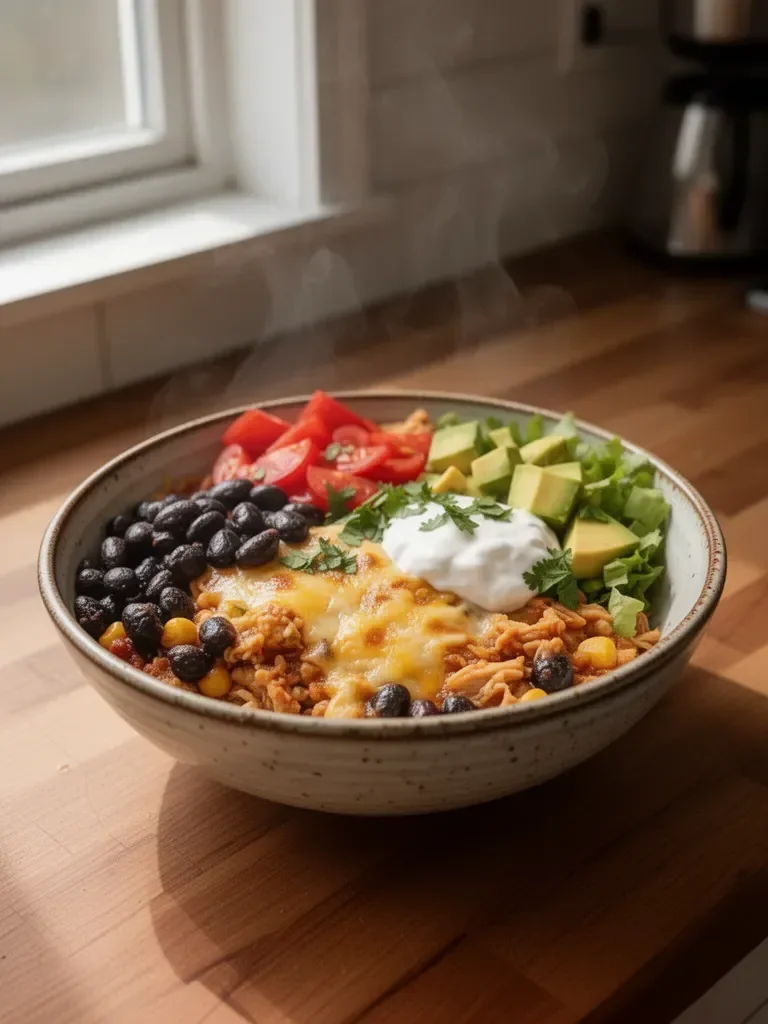 Chicken Enchilada Bowl