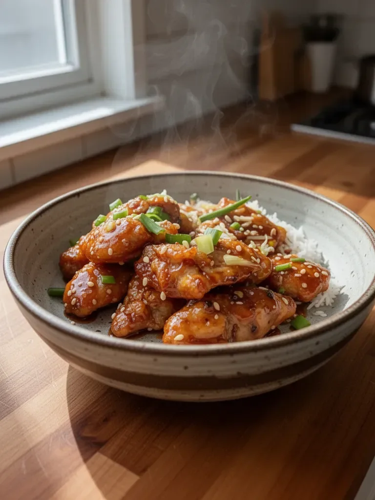 Chinese Honey Garlic Chicken