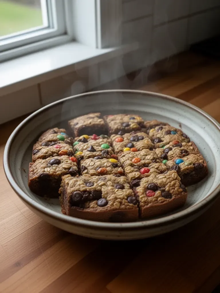 Chocolate Chip Oatmeal Cookie Bars
