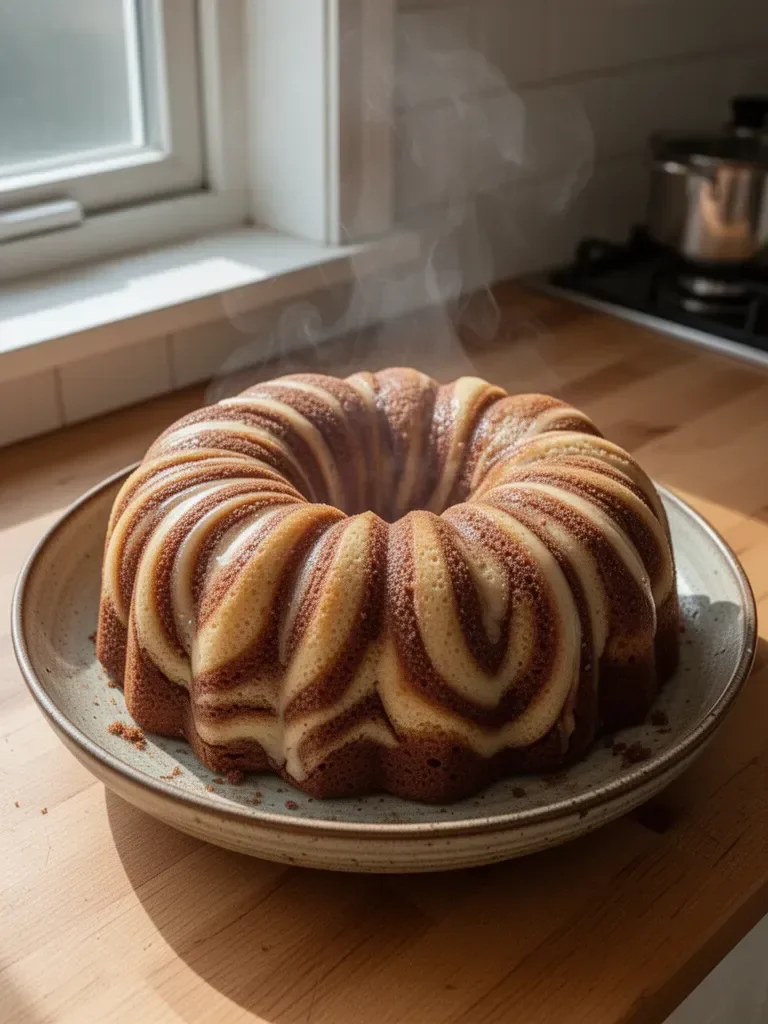 Cinnamon Swirl Bundt Cake