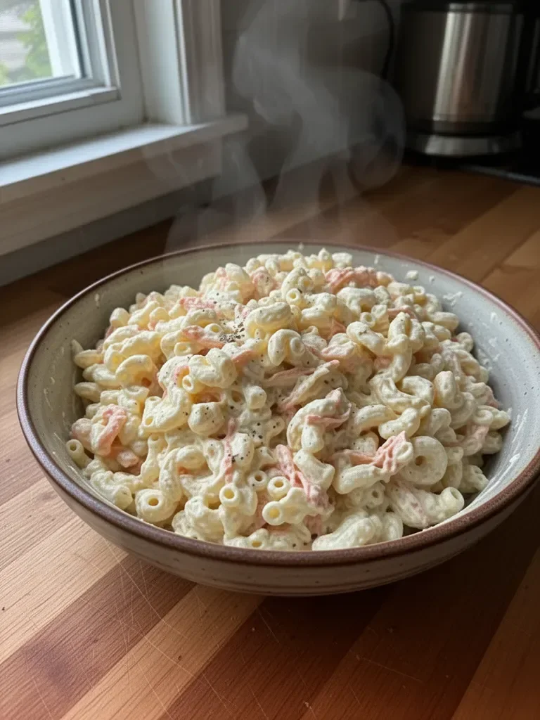 Classic Hawaiian Macaroni Salad