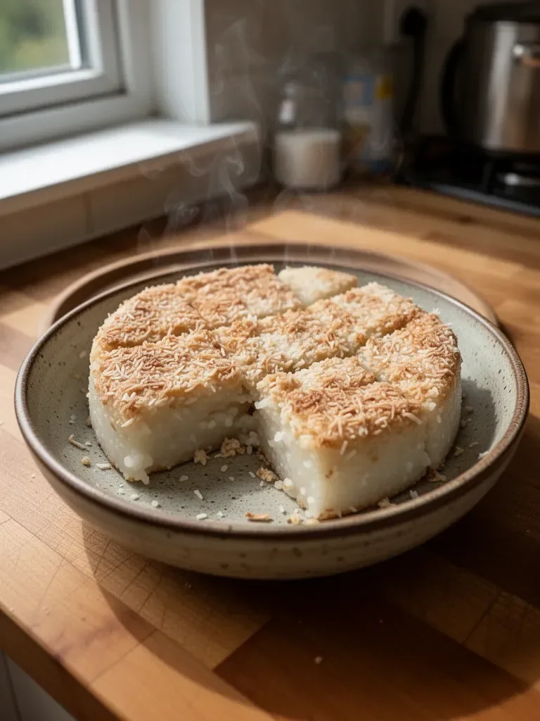 Coconut Mochi Cake