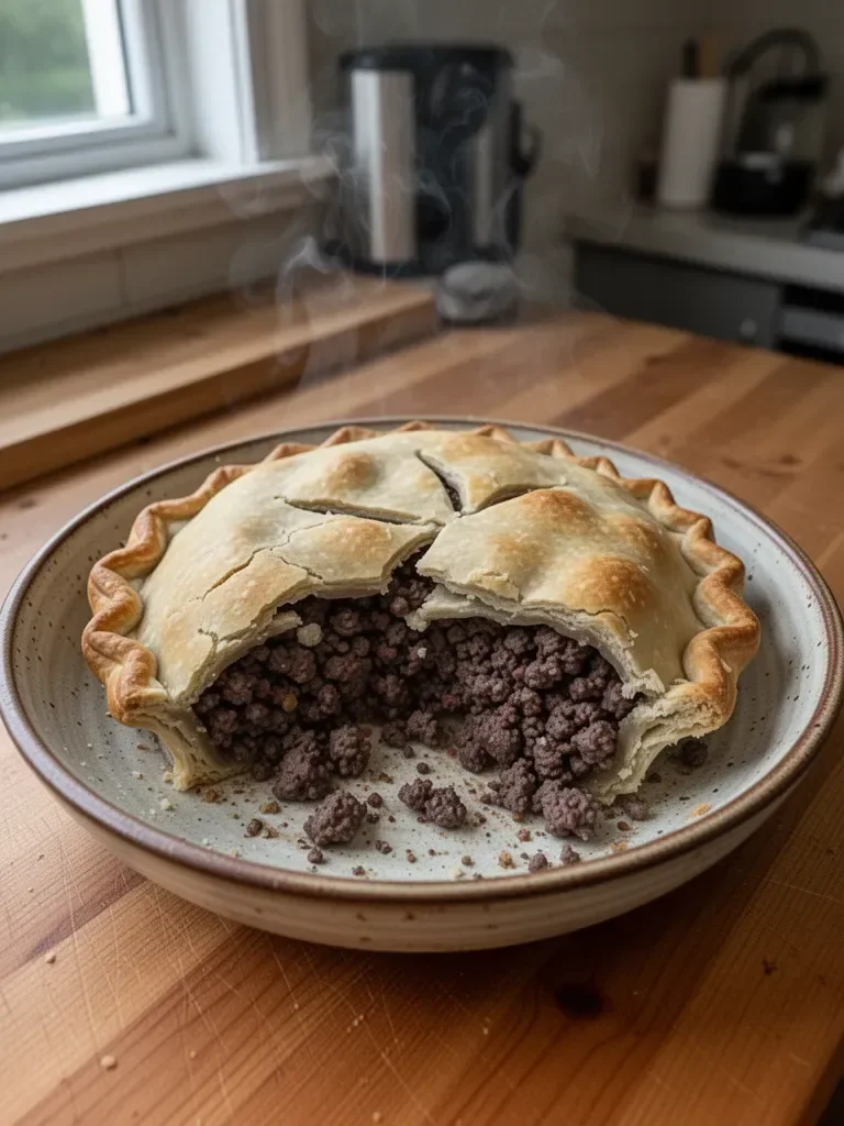 Ground Venison Meat Pie