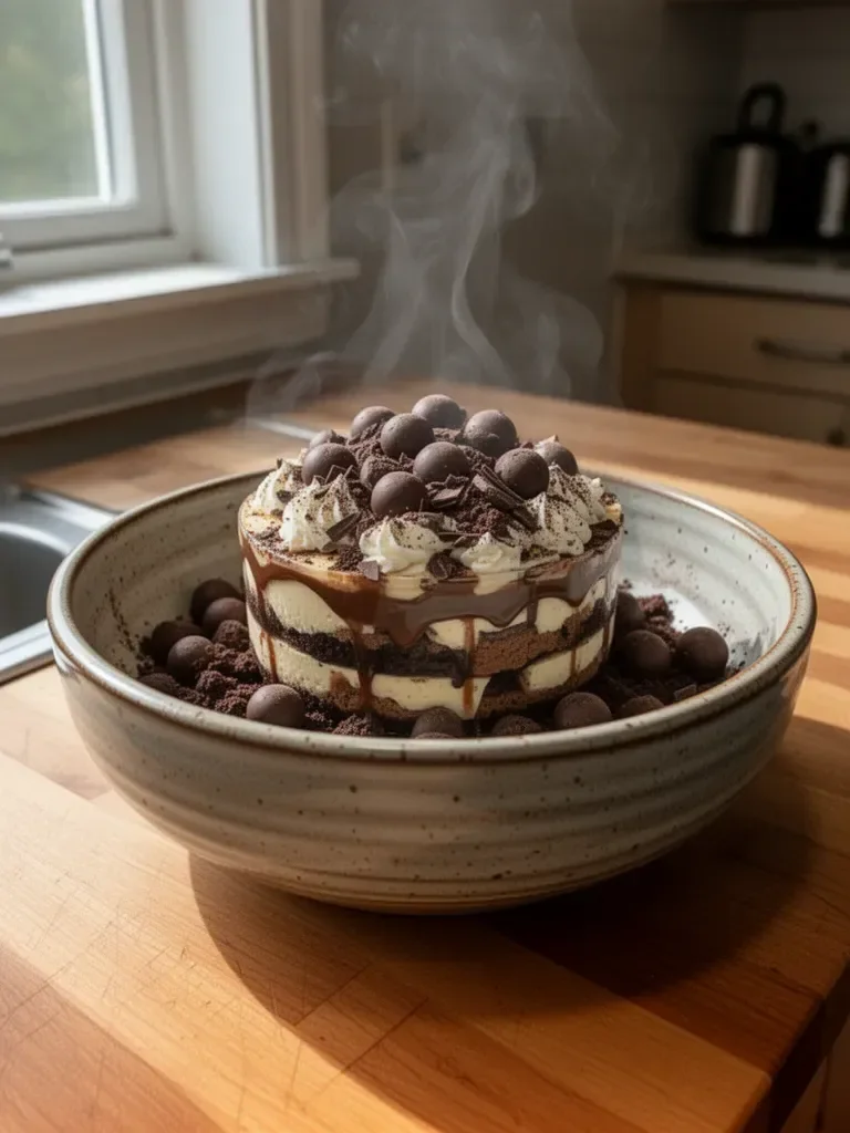 Heavenly Chocolate Cheesecake Trifle
