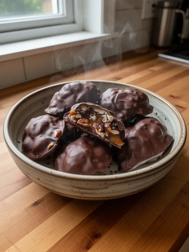 Homemade Chocolate Turtles