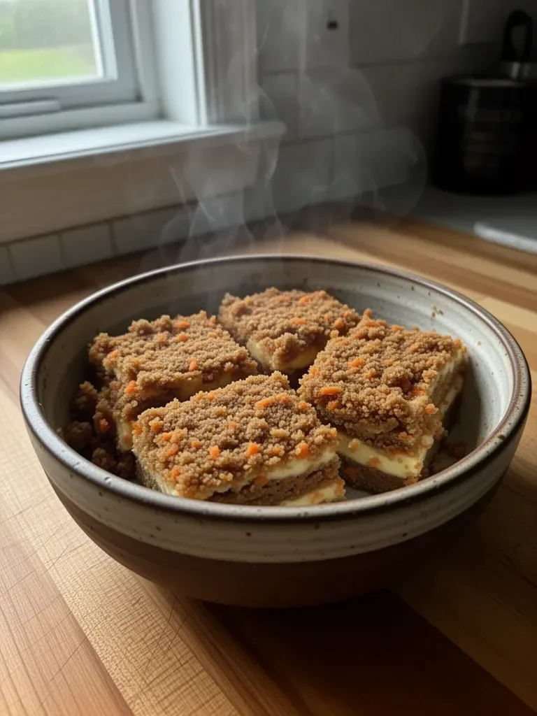 Irresistibly Indulgent Carrot Cake Cream Cheese Bars