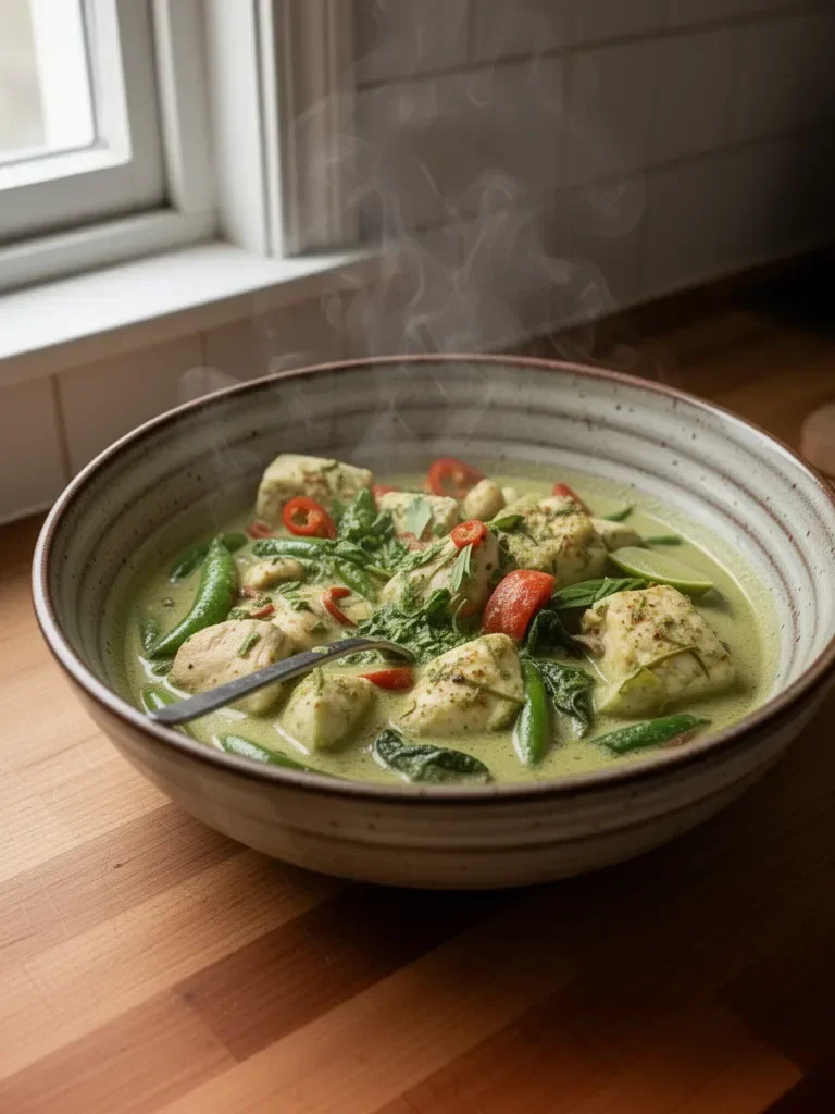 Jamie Oliver Fish Thai Green Curry