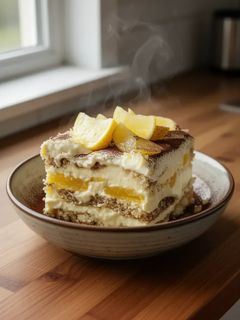 Lemon Tiramisu
