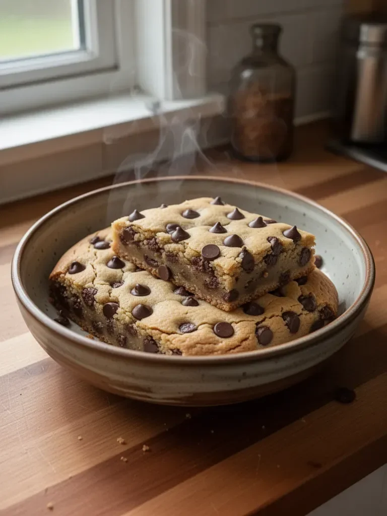 Melt-in-Your-Mouth Chocolate Chip Cookie Bars