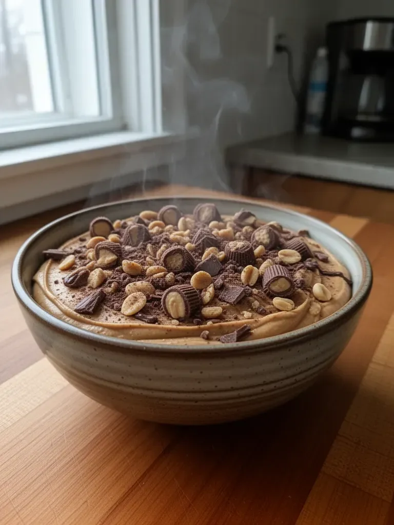 No-Bake Peanut Butter Chocolate Mousse Dessert