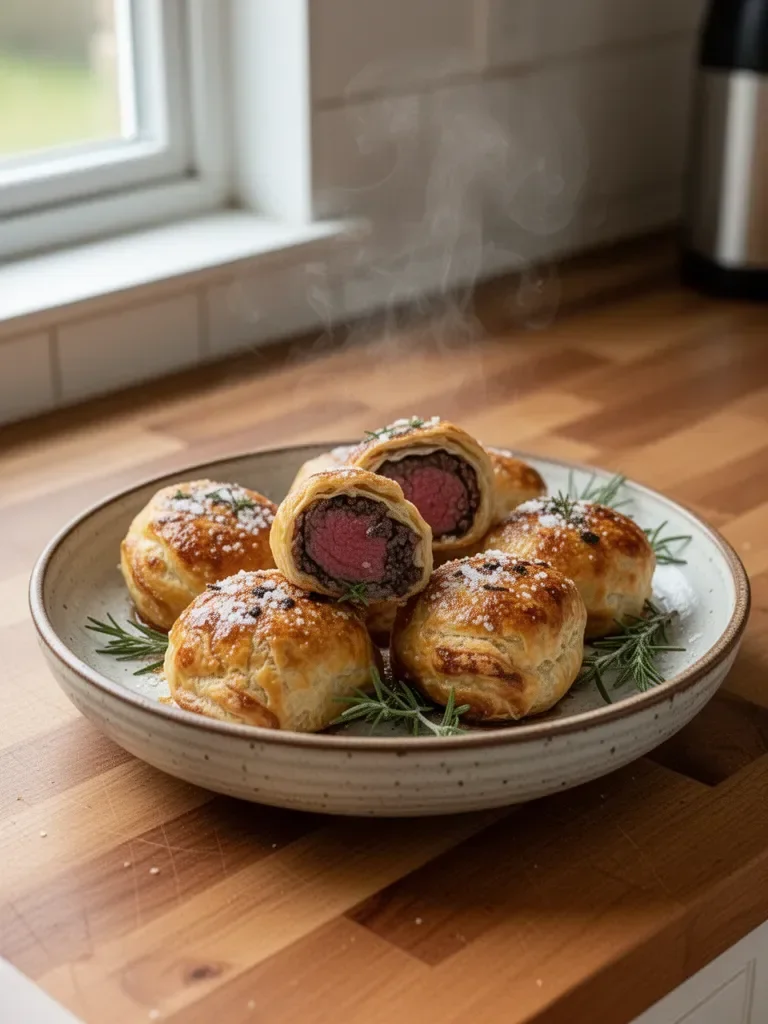 Perfect Mini Beef Wellington Bites