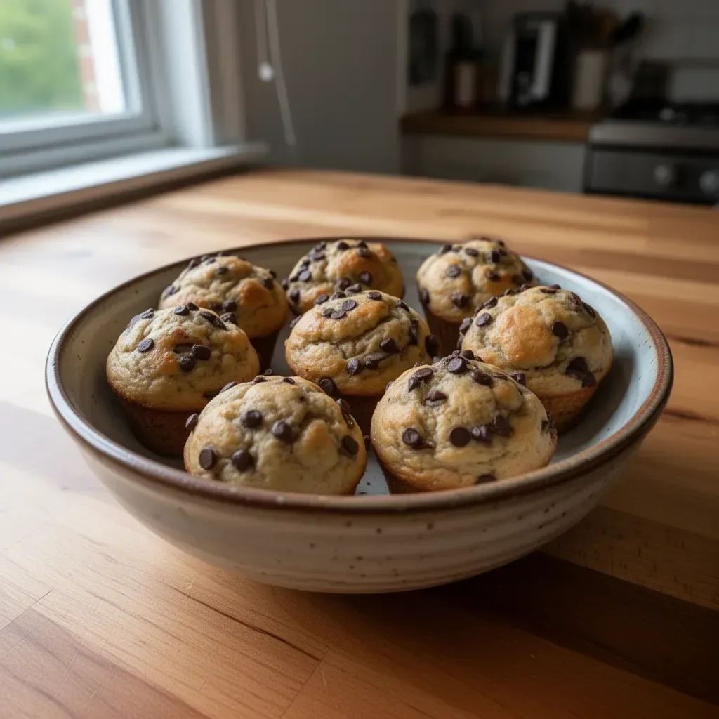 Healthy Protein Banana Muffins packed with nutrients and flavor